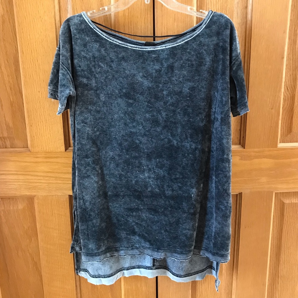 Free People Doran Velvet Tee